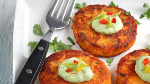 Thai Sweet Potato Cakes
