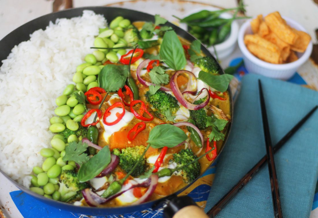 Quick Thai Yellow Curry with Carrot - Vegan Recipe Club