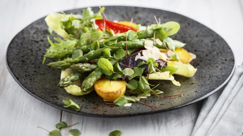 Asparagus & Sorrel Salad