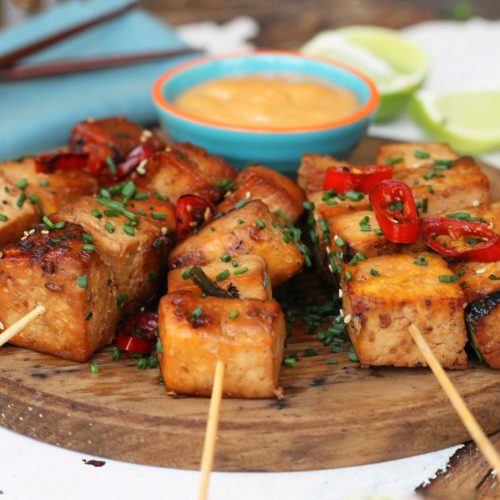 Tofu Satay Skewers