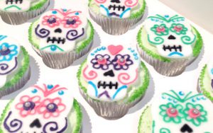 Day of the Dead Margarita Cupcakes