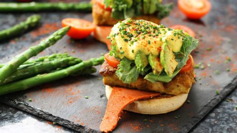 Vegan Eggs Benedict