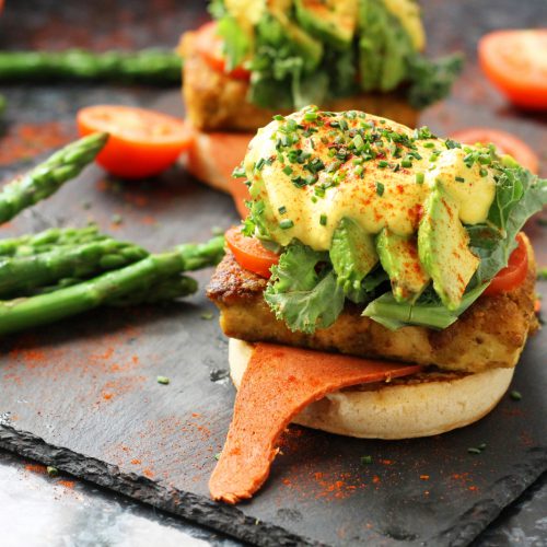 Vegan Eggs Benedict