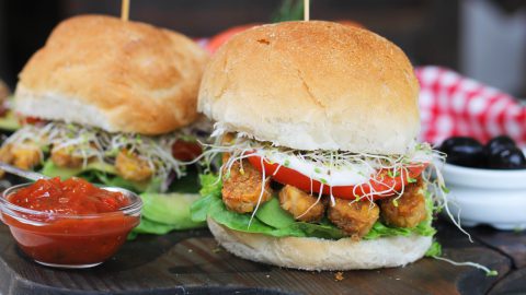 Vegan Rasher Sandwich