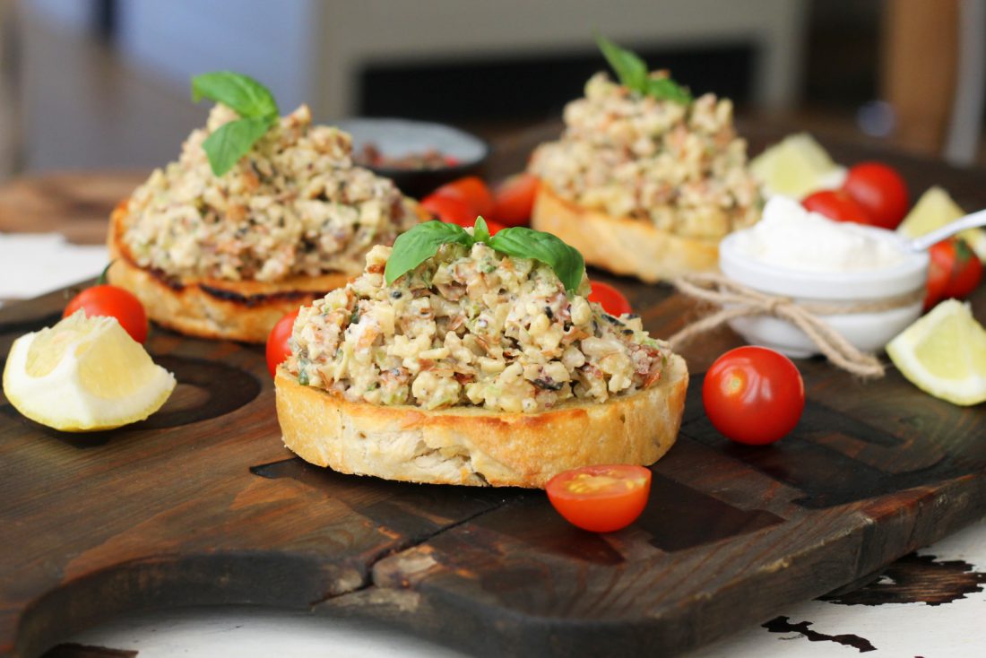 Creamy Almond Mock Tuna Salad - Vegan Recipe Club