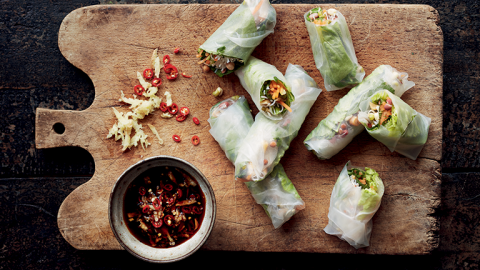 Vietnamese Rice Paper Rolls