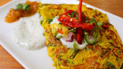 Spicy Savoury Pancakes