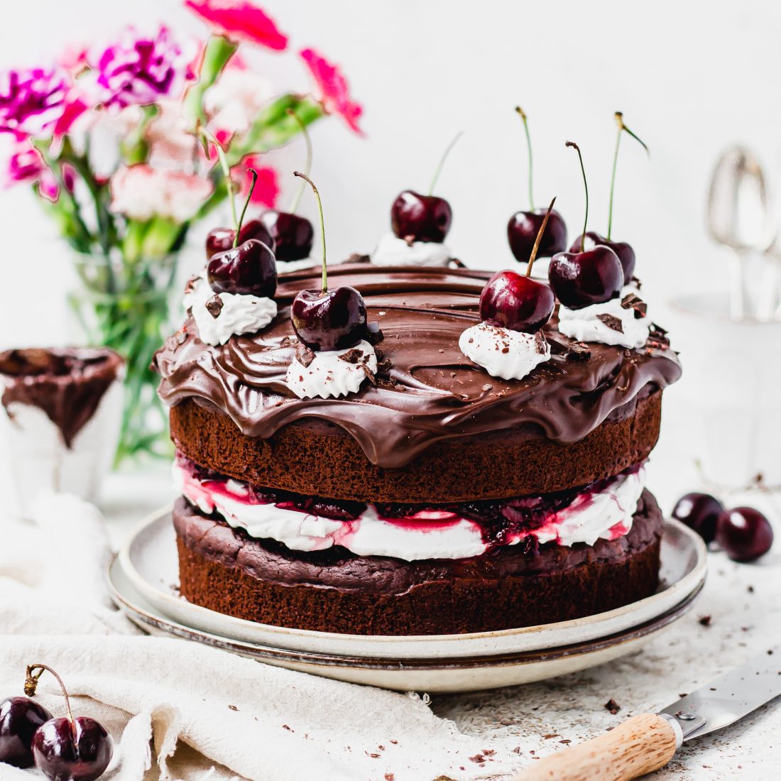 Black forest gateau recipe by Eric Lanlard | Sainsbury`s Magazine