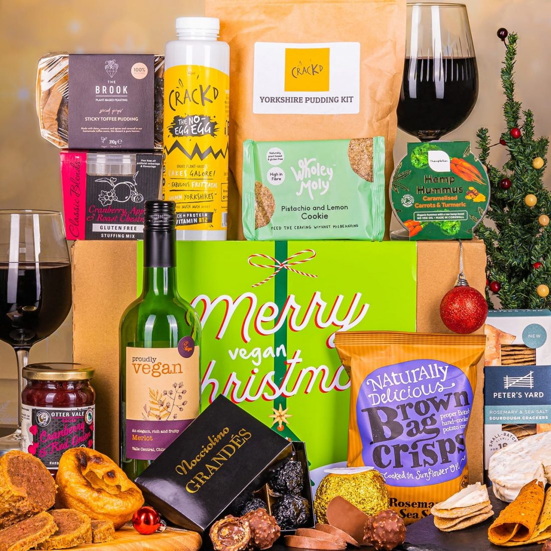Vegan Food UK – Luxury Christmas Day Vegan Hamper