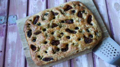Conor's Vegan Focaccia Bread