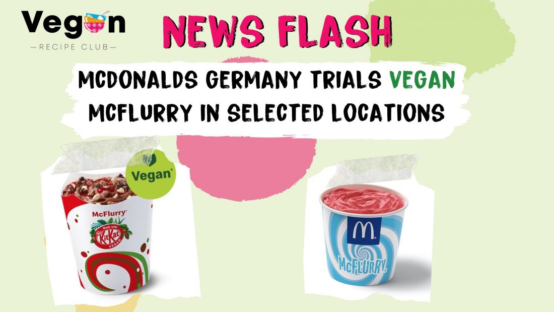 Vegan McFlurry News