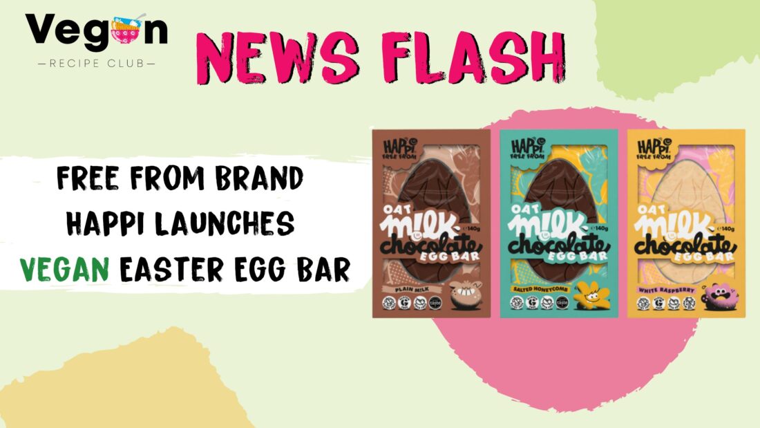 Free From Brand Happi Launches Vegan Easter Egg Bar - Vegan Recipe Club