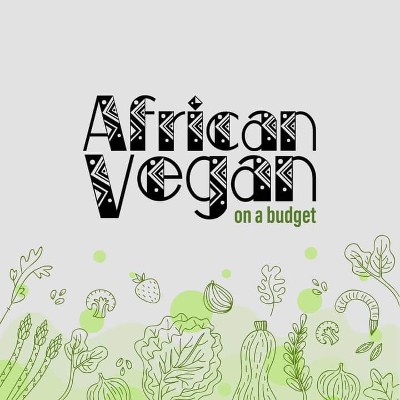 african vegan on a budget logo