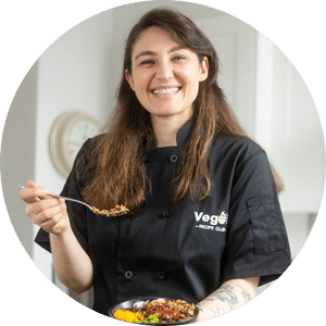 Pia Werzinger, Digital Media Manager for Viva!'s Vegan Recipe Club