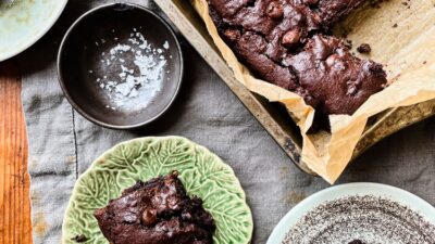 air fryer brownies